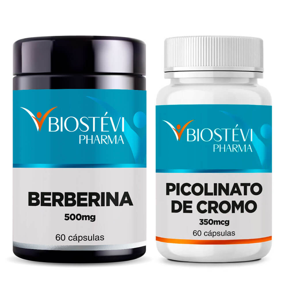 Kit Berberina e Picolinato de Cromo